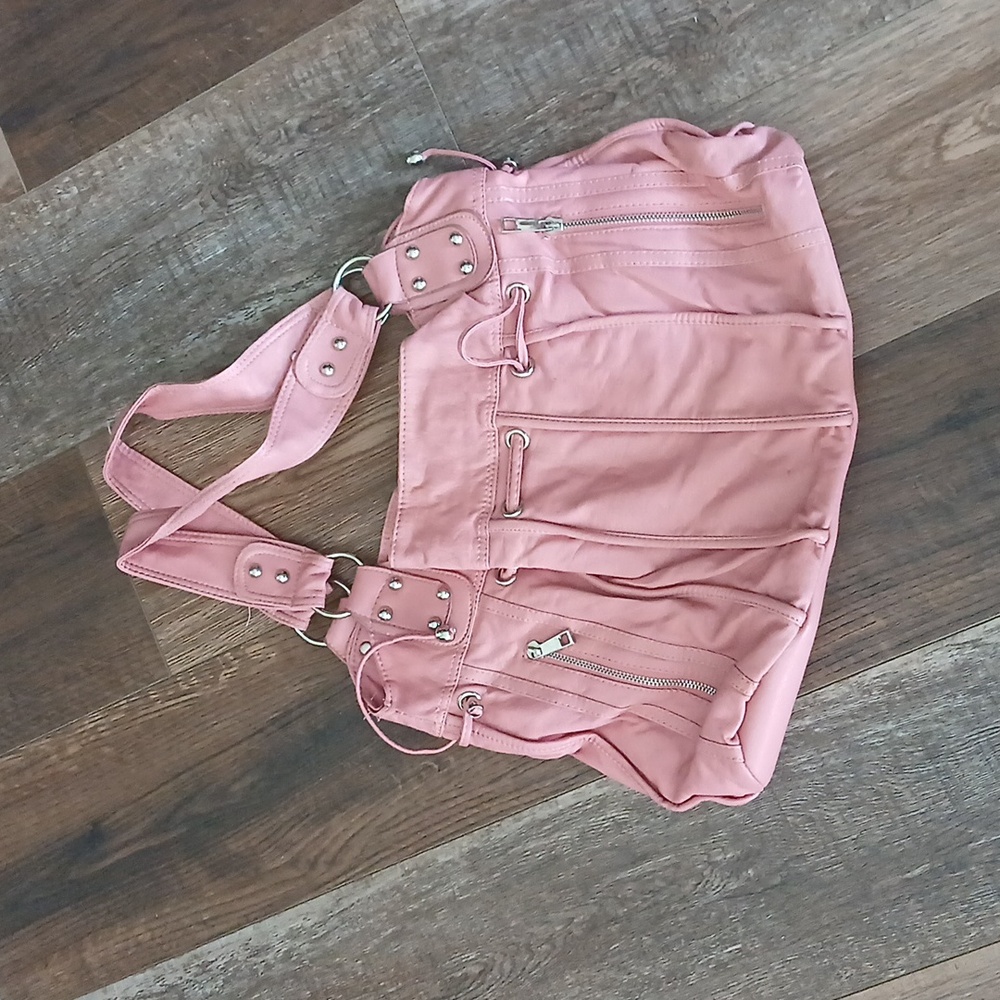 Blush pink purse